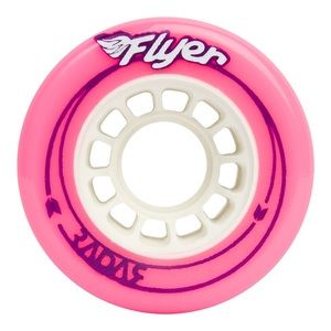 Pink Radar Energies Flyer Roller Skate Wheels (8)